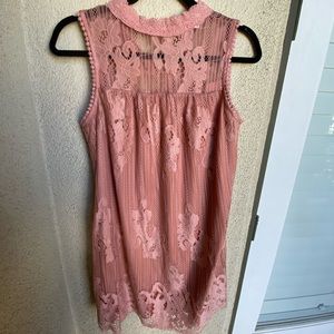 NWT Lace High-Neck Dress